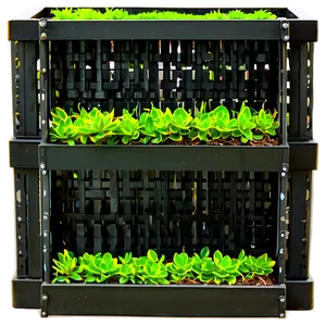 Square Planter Box PNG 06282024