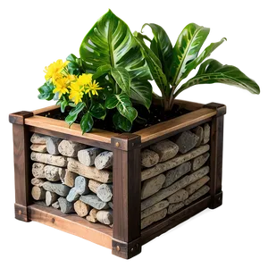 Square Planter Box PNG Nkp40 PNG