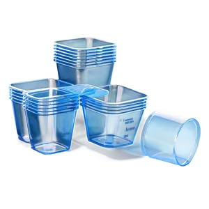 Square Plastic Cup PNG Hlx