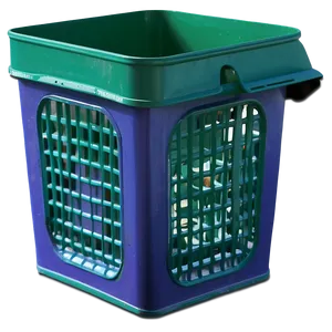 Square Trash Bin PNG 97