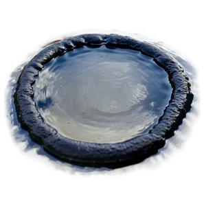 Square Water Puddle PNG 06132024