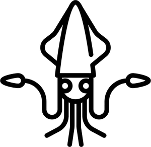 Squid Icon Outline