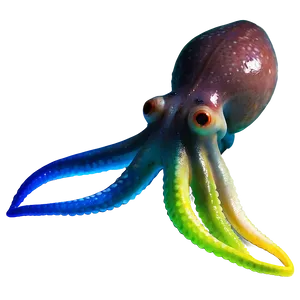 Squid Silhouette PNG 96