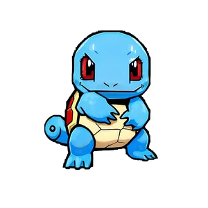 Squirtle 8-bit Art PNG 05212024 PNG