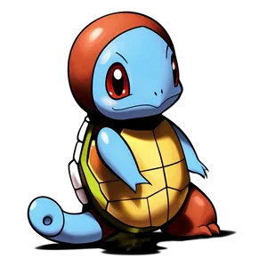 Squirtle Cartoon Character Png Box PNG image