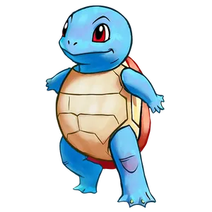 Squirtle Digital Painting PNG Yqs8 PNG