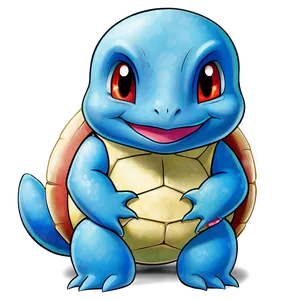 Squirtle Pokemon Fan Art PNG 05212024