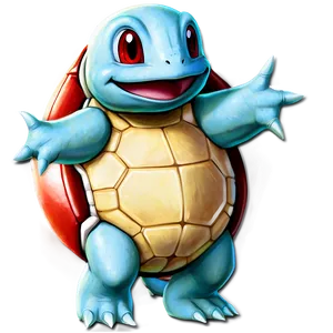 Squirtle Side Profile PNG 05212024