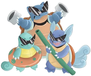 Squirtle Squad Coolness