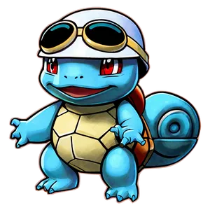 Squirtle Squad Leader Png 05212024 PNG image