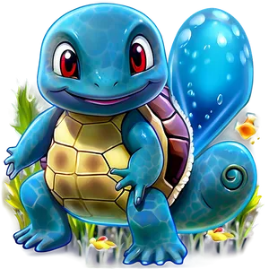 Squirtle Underwater Scene Png Iej PNG image