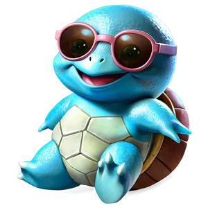 Squirtle With Sunglasses PNG 42 PNG