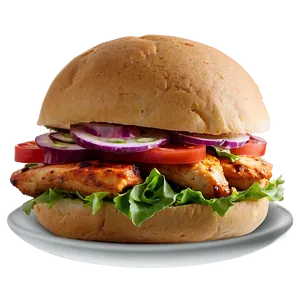 Sriracha Lime Chicken Sandwich PNG 23