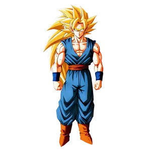 Ssj3 Goku's Iconic Look PNG 59