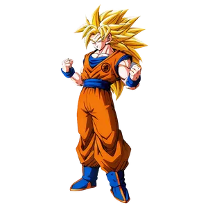 Ssj3 Goku With Dragon Balls Png Wlq91 PNG image