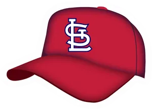 St Louis Cardinals Baseball Cap Logo PNG image