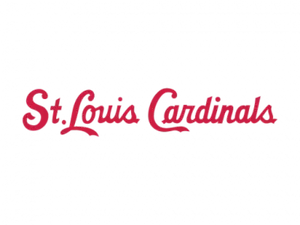 St Louis Cardinals Text Logo PNG image