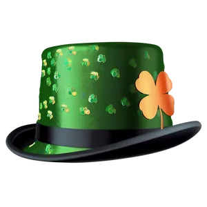 St. Patrick's Day Top Hat Png Cja PNG image