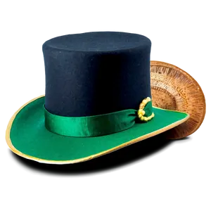 St. Patrick's Day Top Hat Png Feo PNG image