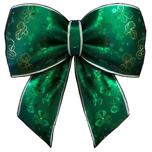St. Patrick's Green Bow Png 71 PNG image