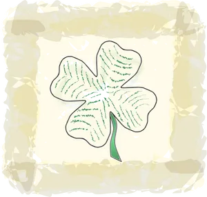 St Patricks Day Shamrock Illustration PNG image