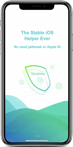 Stablei O S Helper App Promotion PNG image