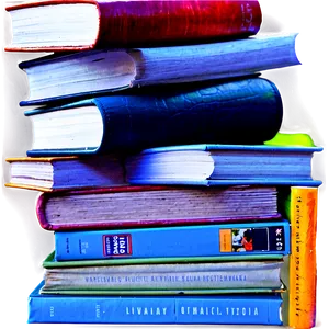 Stack Of Books PNG 05232024