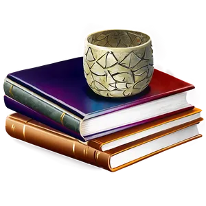 Stack Of Books PNG Nxv93