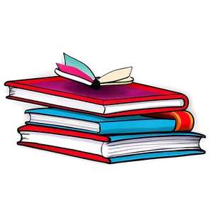 Stack Of Craft Books PNG 33