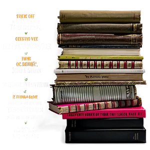 Stack Of Diy Books PNG Ikp PNG