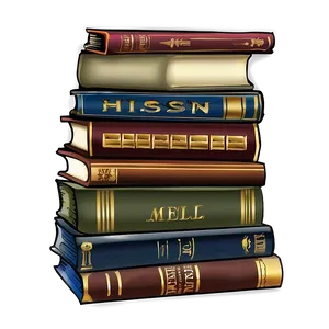 Stack Of History Books PNG Agg77 PNG