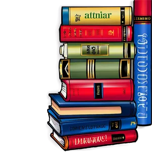Stack Of Language Learning Books PNG 41 PNG