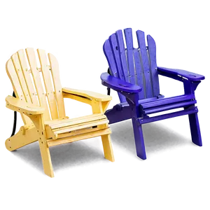 Stackable Adirondack Chair PNG 06292024
