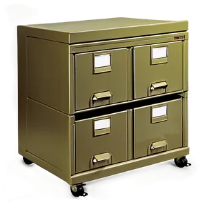 Stackable Filing Cabinet PNG 06272024