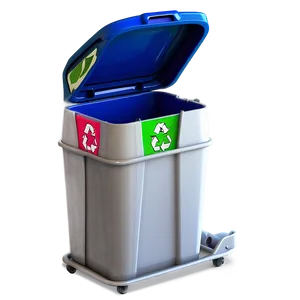 Stackable Recycling Bin PNG 06212024