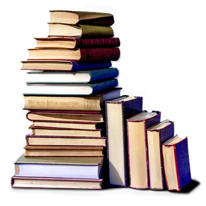 Stacked Books Png 31 PNG image