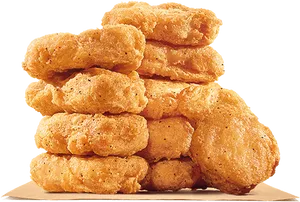 Stacked Chicken Nuggets