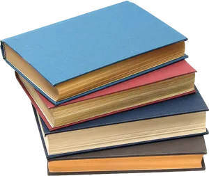 Stacked_ Hardcover_ Books_ P N G_ Image