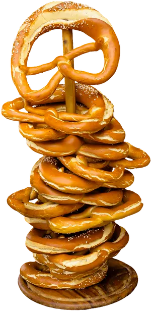 Stacked Pretzels Tower.png PNG image