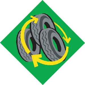 Stacked Tires Clipart PNG image