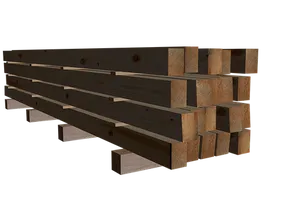 Stacked Wooden Planks Texture