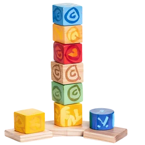 Stacking And Balancing Blocks PNG Ody21