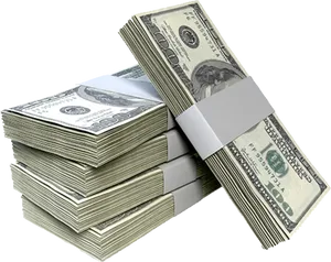 Stacksof U S Dollars PNG image