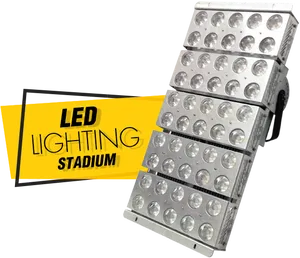Stadium L E D Lighting System PNG image