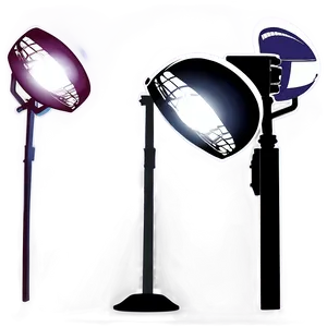 Stadium Lights Silhouette PNG 05252024 PNG