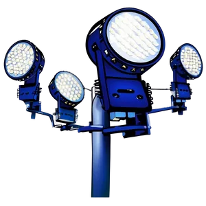 Stadium Lights Vector PNG Eys PNG