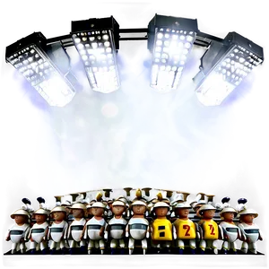 Stadium Lights With Crowd Png 05252024 PNG image
