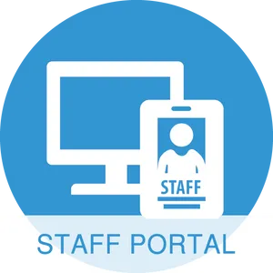 Staff Portal Login Icon PNG