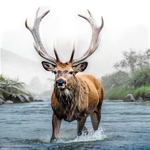Stag Crossing River PNG 7 PNG