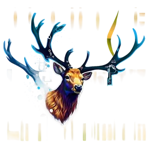 Stag Tattoo Design PNG Gli PNG